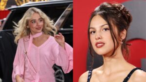 Leia mais sobre o artigo Olivia Rodrigo encerra de vez a rivalidade com Sabrina Carpenter: a lição sobre saber quando uma narrativa de conflito parou de servir à sua marca